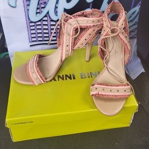 Pink Gianni Bini stiletto's size 10 worn once